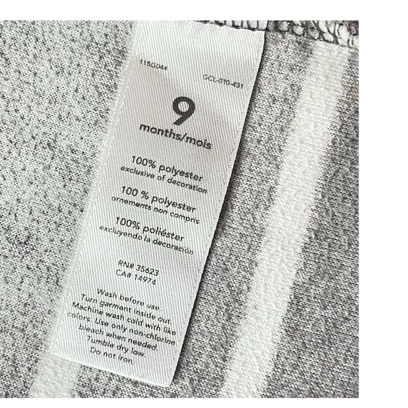 Carter One Piece Footie Pjs Pajamas Set Of 2 Pink Spotted Bear Gray Penguin - Picture 9 of 13